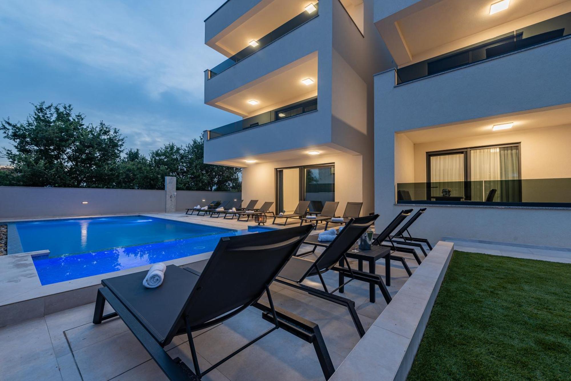 Apartments Menalo Elegance Zaton (Zadar) Exterior foto